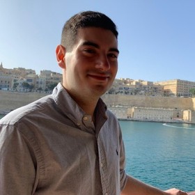 Logan Martel’s headshot.