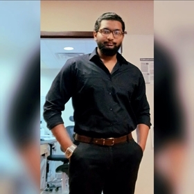 Ibrahim Syed’s headshot.