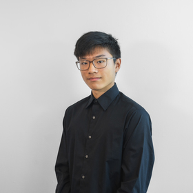 Robert Gu’s headshot.