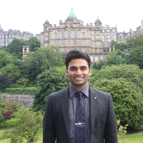 Shaurya Negi’s headshot.