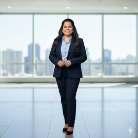 Tenchy Jefferson’s headshot.