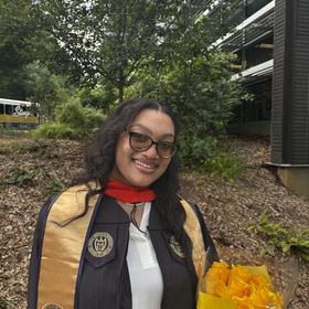 Chloe Pierre Mitchell’s headshot.