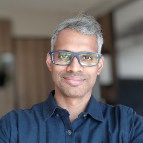 Karthik Gotham’s headshot.