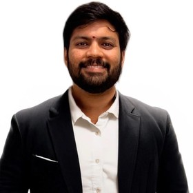 Kanaka Raju Sampathi Rao, Mr’s headshot.