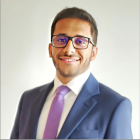 Abdulaziz Aldubayan’s headshot.