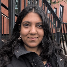 Radhika Chandrasekaran’s headshot.