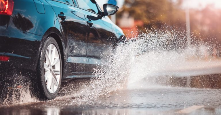 Tire Tips for Driving in Heavy Rain and Flooded Roads