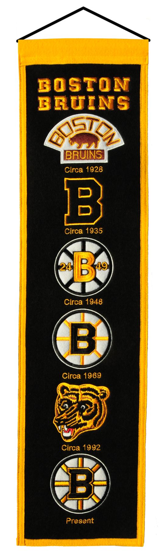 Boston Bruins Heritage Banner