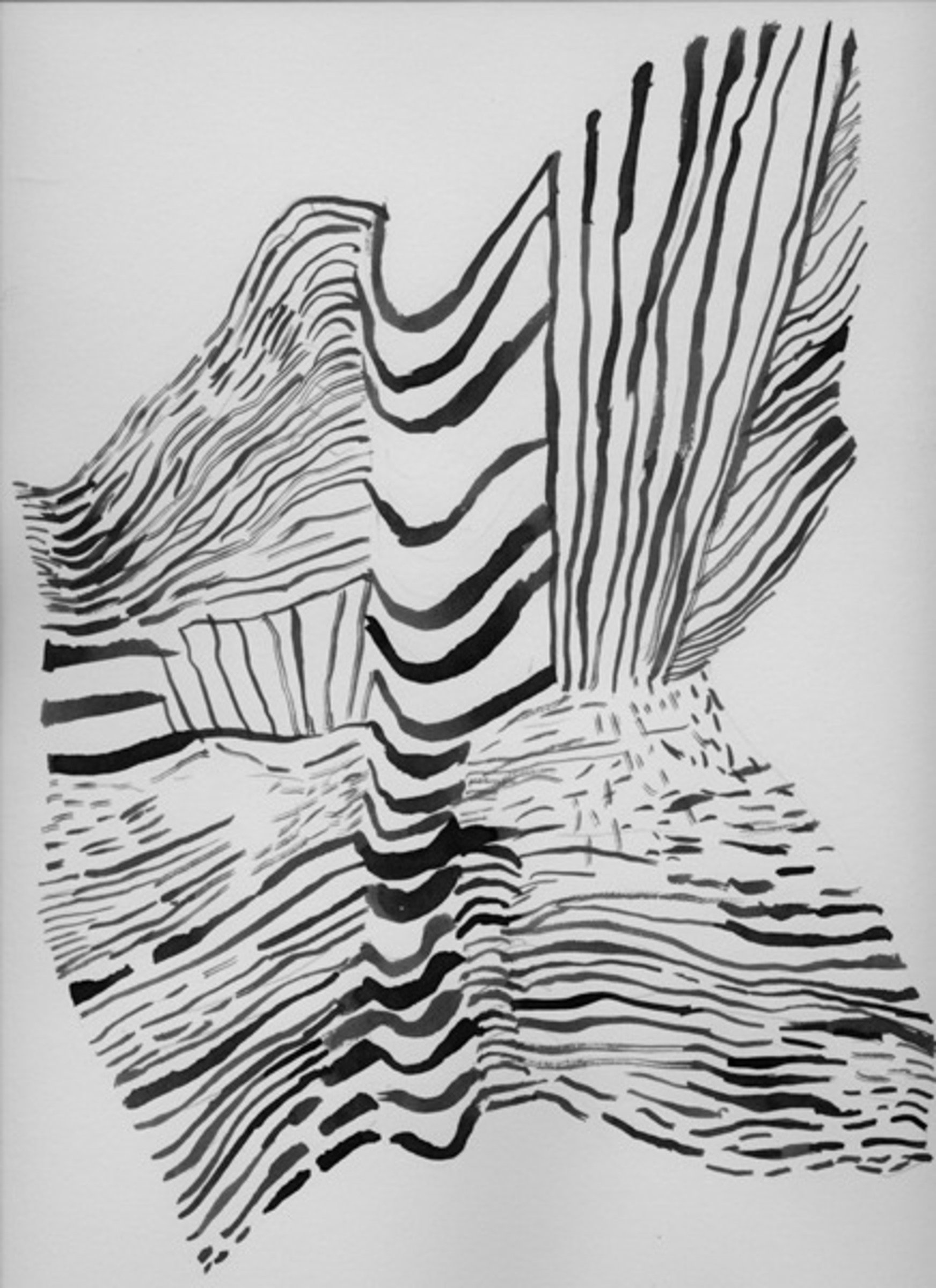 Andrea Wohl Keefe, Line Relief 2, 2009