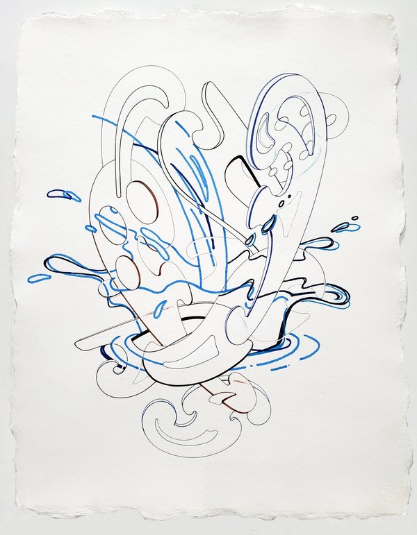 Sharon Lawless, Blue Water, 2021