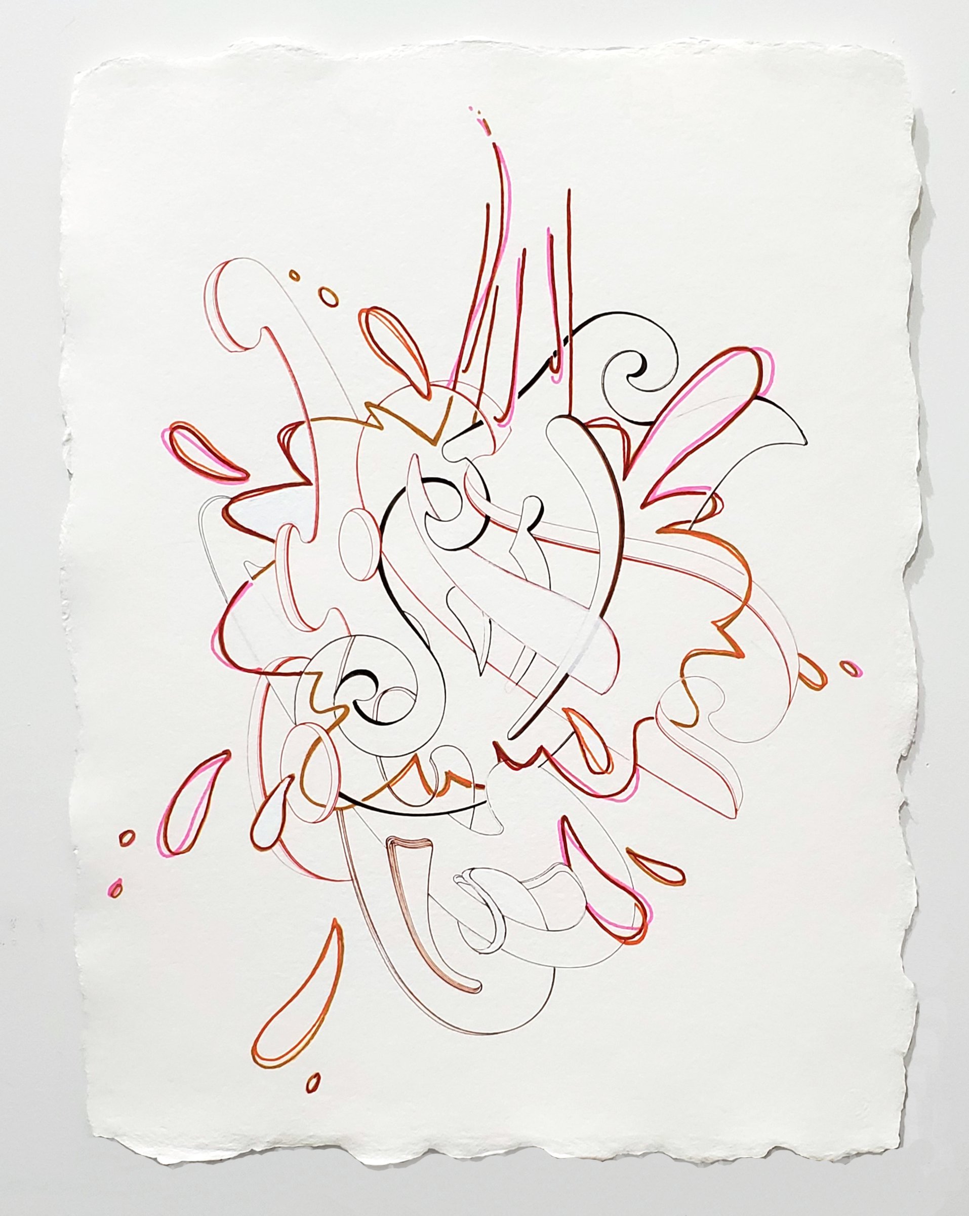 Sharon Lawless, Red Water, 2021