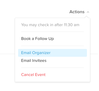 Email organizers