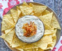 Creamy Vegan Onion Dip