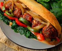 Vegan Meatball Sub