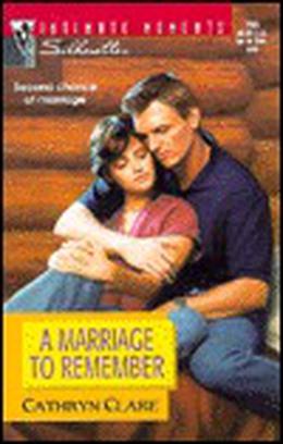 A Marriage to Remember by Cathryn Clare