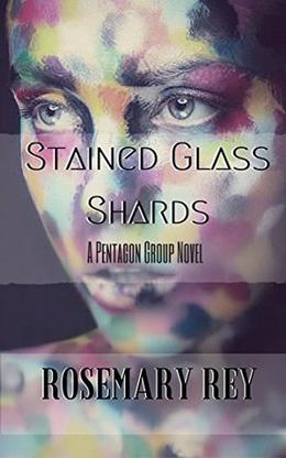 Stained Glass Shards (The Pentagon Group) by Rosemary Rey