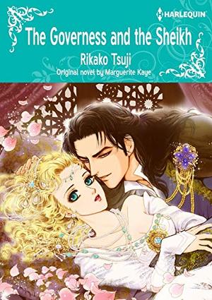 THE GOVERNESS AND THE SHEIKH(Colored Version): Harlequin Comics by Marguerite Kaye, Rikako Tsuji