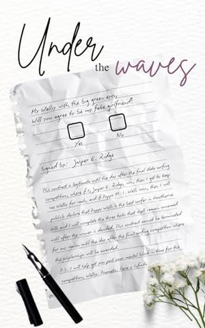 Under the Waves: A sports romance novel [alternative cover] by Juliet Catalina