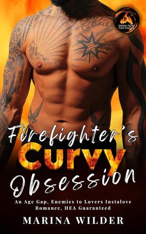 Firefighter's Curvy Obsession by Marina Wilder
