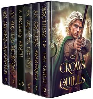 Of Crowns & Quills Complete Series: An mm romantic fantasy adventure by Casey Morales