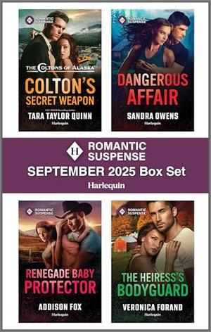 Harlequin Romantic Suspense September 2025 - Box Set by Tara Taylor Quinn, Sandra Owens, Addison Fox, Veronica Forand