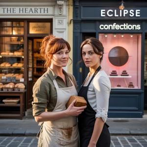 Buttercream Battlefields: A Lesbian Rival Bakers Rom-Com by Rosa Francisca