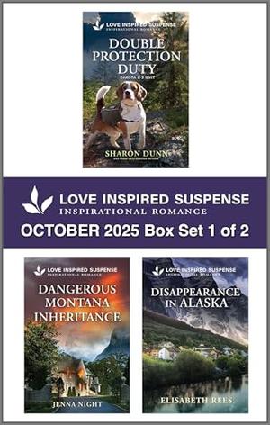 Love Inspired Suspense October 2025 - Box Set 1 of 2 by Sharon Dunn, Jenna Night, Elisabeth Rees