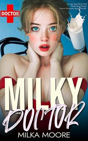 Milky For My Doctor: An Age Gap, Silver Fox, Dad's Best Friend, Doctor Romance Spicy Novella by Milka Moore