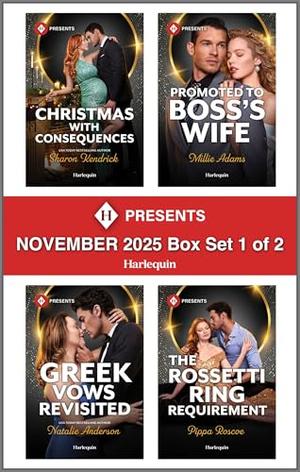 Harlequin Presents November 2025 - Box Set 1 of 2 by Sharon Kendrick, Millie Adams, Natalie Anderson, Pippa Roscoe