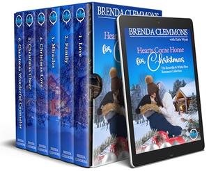 Hearts Come Home for Christmas: Six Heartwarming Small-Town Holiday Romances of Faith, Family, and Love — Two Complete Clean Contemporary Western Romance ... Clean Contemporary Romance Series Book 28) by Brenda Clemmons, Katie Wyatt