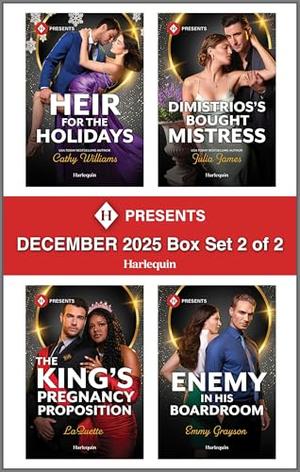 Harlequin Presents December 2025 - Box Set 2 of 2 by Cathy Williams, Julia James, LaQuette, Emmy Grayson