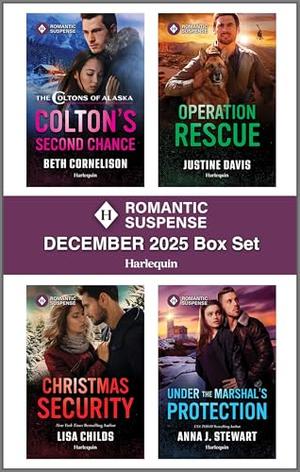 Harlequin Romantic Suspense December 2025 - Box Set by Beth Cornelison, Justine Davis, Lisa Childs, Anna J. Stewart