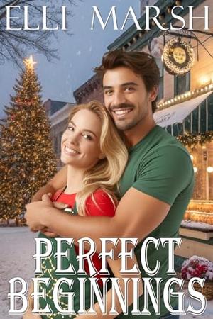 Perfect Beginnings : a heartfelt rom-com, instalove, cinnamon roll widower one hour holiday romance short read by Elli Marsh, Sydney Kay