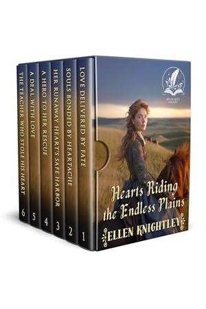 Hearts Riding the Endless Plains: A Historical Western Romance Collection by Ellen Knightley