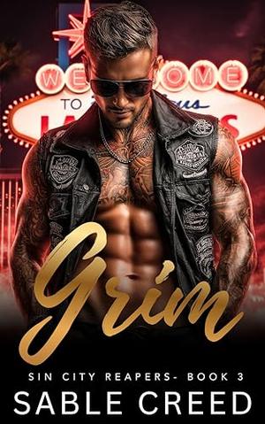Grim: A Runaway Bride, Protective Touch her and Die Hero Biker MC Steamy Romance by Sable Creed