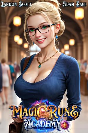 Magic Rune Academy by Landon Scott, Adam Sage