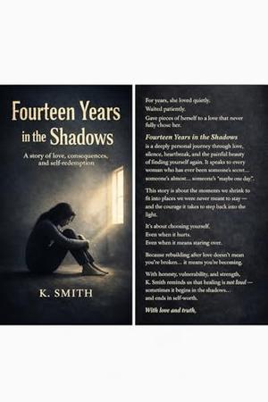 Fourteen Years in the shadows: A Story of Love ,Consequences, and Self Redemption by K Smith