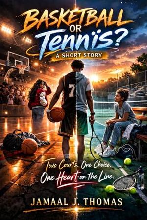 Basketball or Tennis?: Two Courts. One Choice. One Heart on the Line. by Jamaal J. Thomas