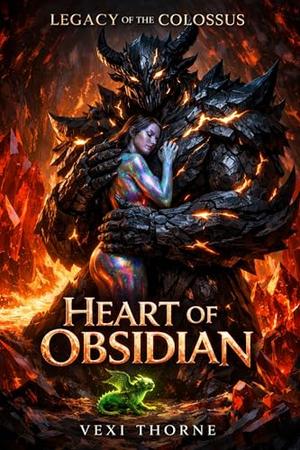 HEART OF OBSIDIAN: A Dark Monster Romance by Vexi Thorne