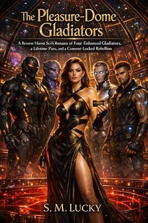 The Pleasure-Dome Gladiators: A Reverse Harem Sci-Fi Romance of Four Enhanced Gladiators, a Lifetime Pass, and a Consent-Locked Rebellion by S. M. Lucky