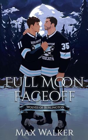Full Moon Faceoff by Max Walker