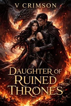 DAUGHTER OF RUINED THRONES: A DARK ROMANTASY OF DRAGON RIDERS. by V CRIMSON