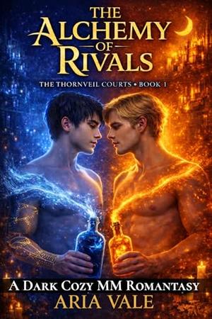THE ALCHEMY OF RIVALS: A Dark Cozy MM Romantasy - The Thornveil Courts, Book 1 by Aria Vale