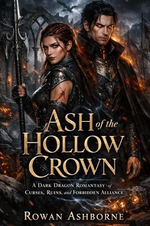 Ash of the Hollow Crown: A Dark Dragon Romantasy of Curses, Ruins, and Forbidden Alliance (The Wyrmheart Saga #1)