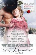 Western Kisses: Old West Christmas Romances (Brides of Beckham #23) by AnnMarie Oakes