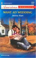 Want Ad Wedding by Neesa Hart