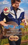 The Texan and the Cowgirl (American Romance's Men of the West #7) by Victoria Chancellor