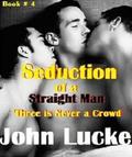 Three is Never a Crowd (Seduction of a Straight Man #4) by John Lucke