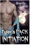 Tyler's Pack Initiation (Howling Moon #2) by Brandy Corvin