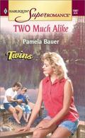 Two Much Alike (Twins #8) by Pamela Bauer